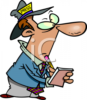 0511-0901-1901-2130_Reporter_Taking_Notes_clipart_image 0511-0901-1901-2130_Reporter_Taking_Notes_clipart_image