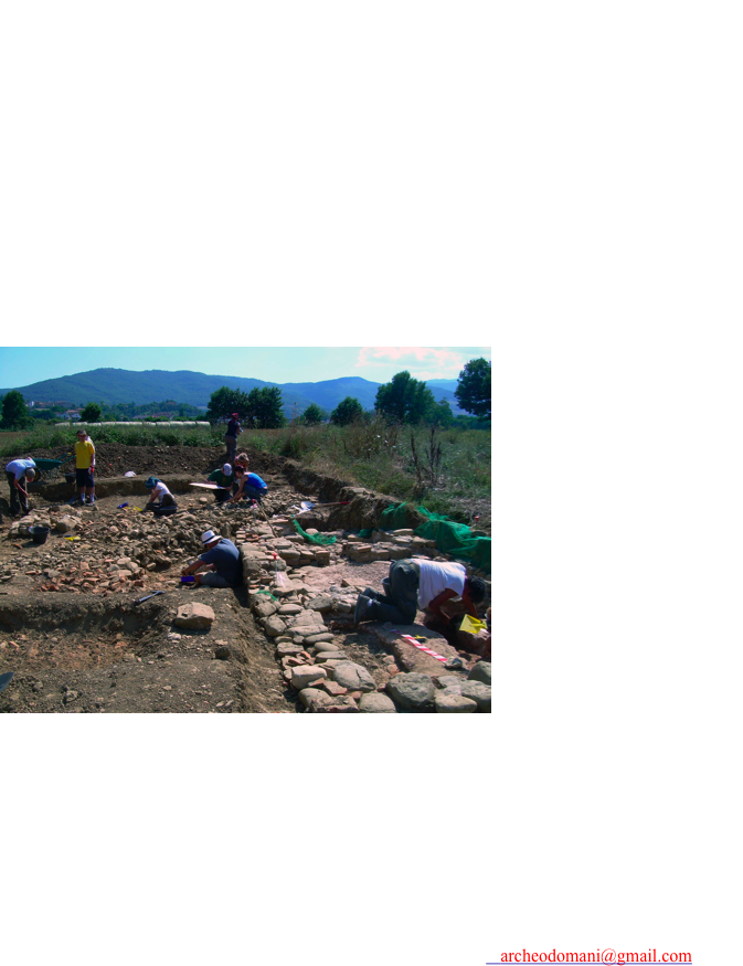 AREZZO-CAMPO ESTIVO DI ARCHEOLOGIA