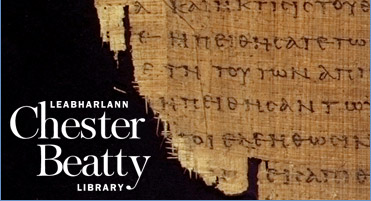 Tirocinante alla Chester Beatty Library di Dublino