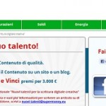 Concorso “Nuovi talenti per la scrittura digitale creativa”