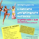 SEMINARIO GRATUITO DI ORIENTAMENTO ALLA PROFESSIONE DI ANIMATORE TURISTICO