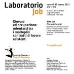 Giovani in Movimento: il 16 e il 26 marzo appuntamento con i Laboratori Job!