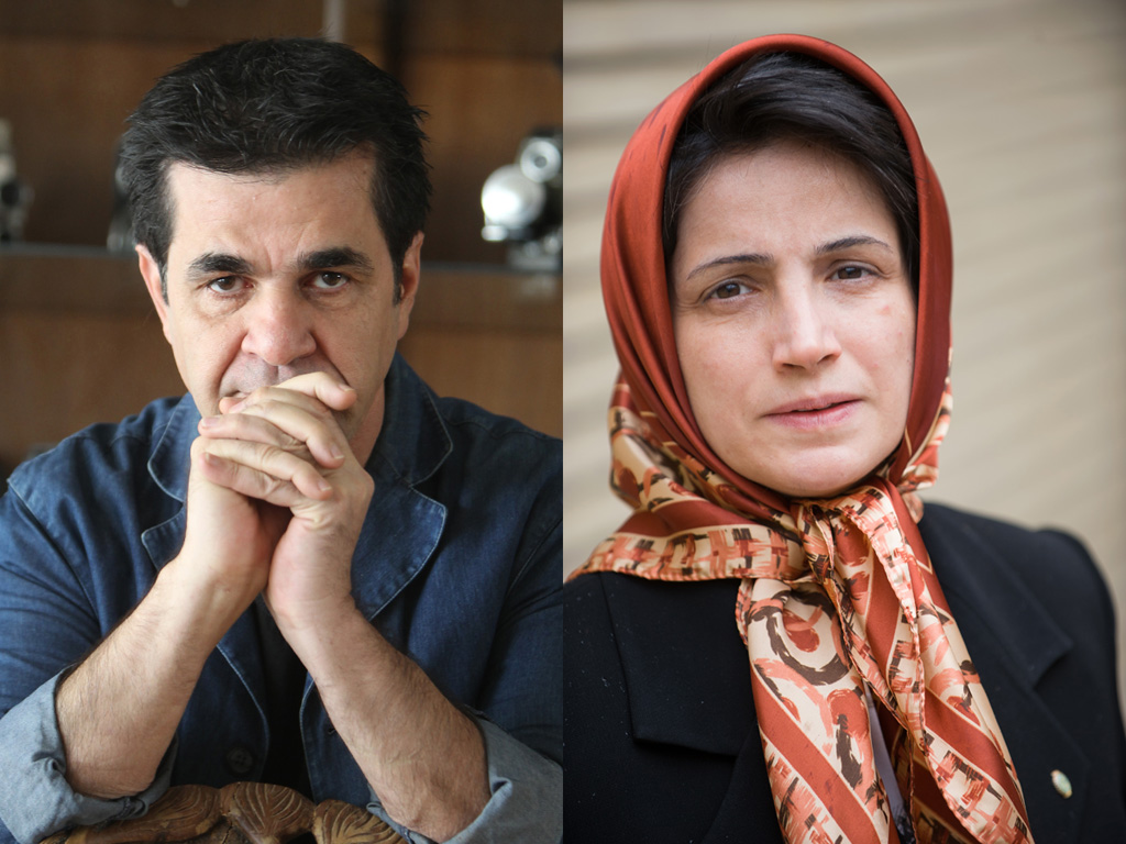 Jafar PANAHI and Nasrin SATOUDEH - Sakharov Prize Winner 2012 Jafar PANAHI and Nasrin SATOUDEH - Sakharov Prize Winner 2012
