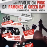 MUSIC&LIVE IN FRIULI VENEZIA GIULIA – RIVOLUZIONI PUNK CON MARKY RAMONE E BIGLIETTI GRATIS PER I GREEN DAY