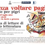 “Senza voltare pagina – storie per pigri”: a Gemona venerdì 19 luglio