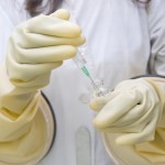 Laboratory assistant investigates a dangerous toxic substance