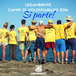 Parte la stagione estiva dei campi di volontariato 2016 di Legambiente!