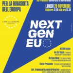 Convegno “La Next Generation European Union per la rinascita dell’Europa”.