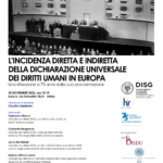 L’incidenza diretta e indiretta della Dichiarazione Universale dei Diritti Umani in Europa