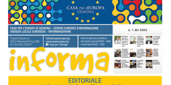 È uscito il nuovo bollettino della Casa per l’Europa!