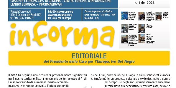 È uscito il nuovo bollettino della Casa per l’Europa!
